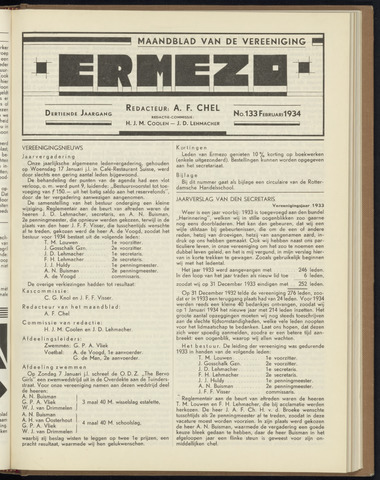 R. Mees & Zoonen - Ermezo 1934