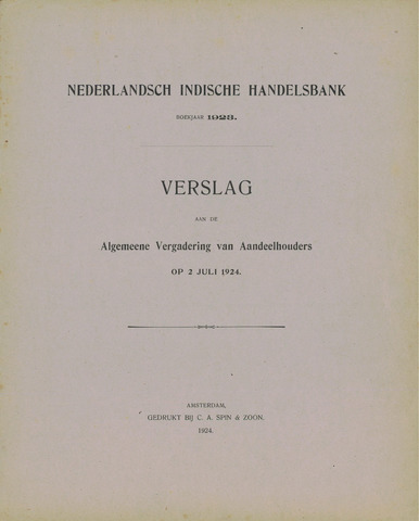 Nederlandsch-Indische Handelsbank 1923-01-01