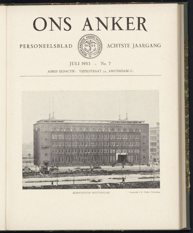 Nederlandsche Handel-Maatschappij - Ons Anker 1953-07-01