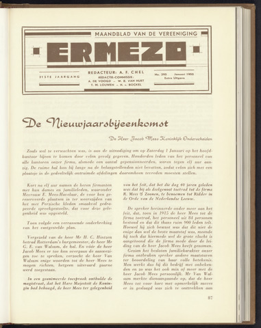R. Mees & Zoonen - Ermezo 1955