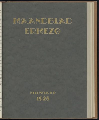 R. Mees & Zoonen - Ermezo 1928