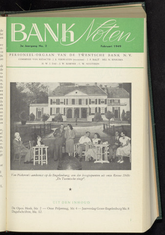 De Twentsche Bank - Banknoten 1949-02-01