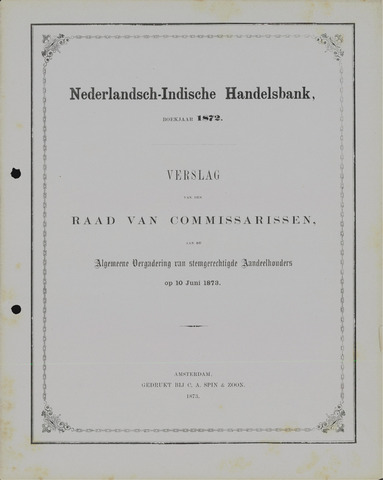Nederlandsch-Indische Handelsbank 1872