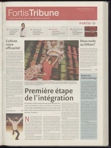 Fortis - Tribune 2008-02-02