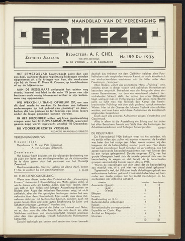 R. Mees & Zoonen - Ermezo 1936-12-01