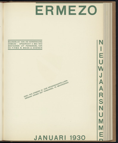 R. Mees & Zoonen - Ermezo 1930