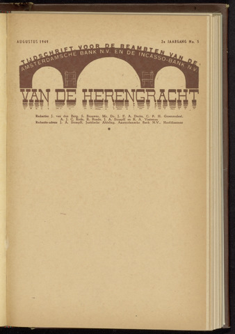 Amsterdamsche Bank - Van de Herengracht 1949-08-01