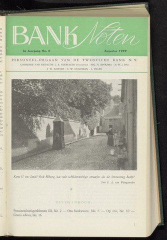 De Twentsche Bank - Banknoten 1949-08-01
