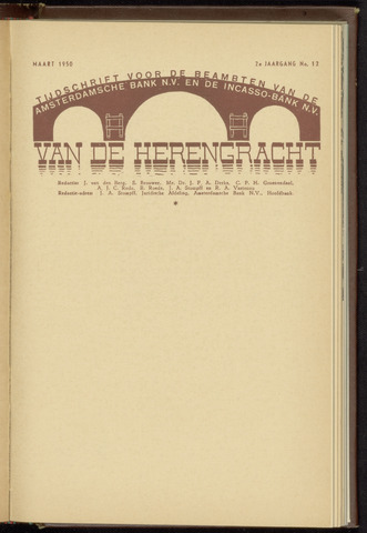 Amsterdamsche Bank - Van de Herengracht 1950-03-01