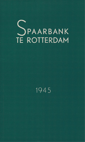 Spaarbank te Rotterdam 1945