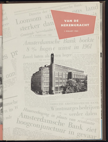Amsterdamsche Bank - Van de Herengracht 1962-03-01