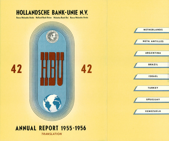 Hollandsche Bank-Unie 1955