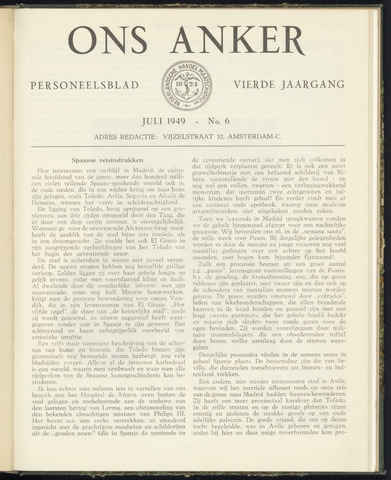 Nederlandsche Handel-Maatschappij - Ons Anker 1949-07-01
