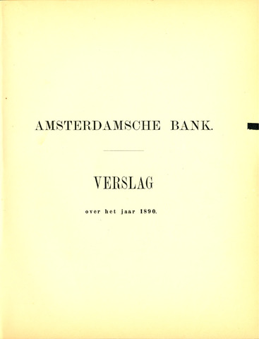 Amsterdamsche Bank 1890
