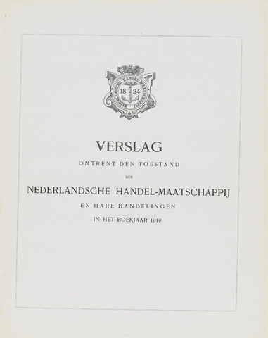 Nederlandsche Handel-Maatschappij 1919