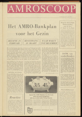 Amro Bank - Amroscoop 1965-04-01