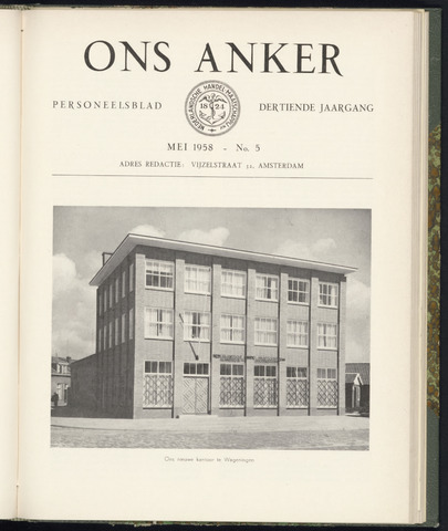 Nederlandsche Handel-Maatschappij - Ons Anker 1958-05-01