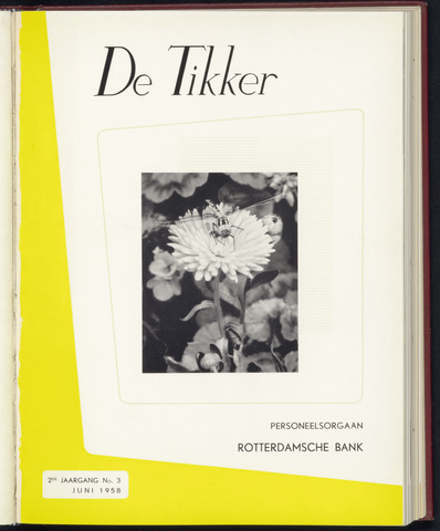 Rotterdamsche Bank - De Tikker 1958-06-01