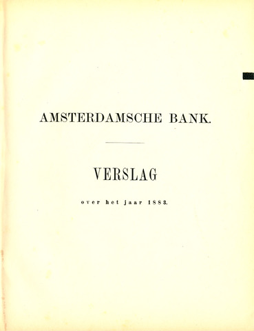 Amsterdamsche Bank 1883