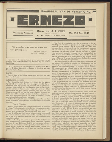 R. Mees & Zoonen - Ermezo 1935