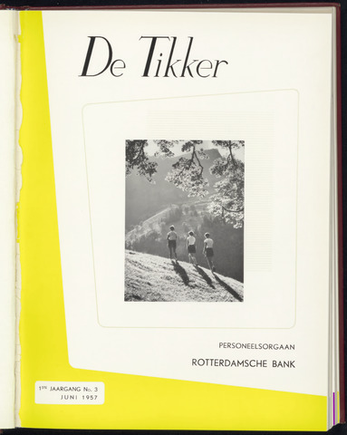 Rotterdamsche Bank - De Tikker 1957-06-01