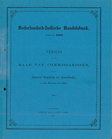 Nederlandsch-Indische Handelsbank 1881
