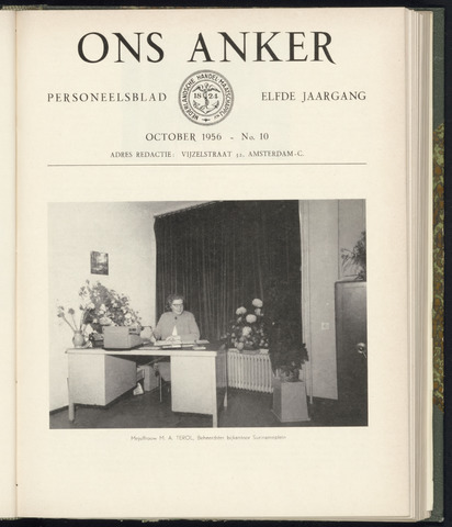 Nederlandsche Handel-Maatschappij - Ons Anker 1956-10-01