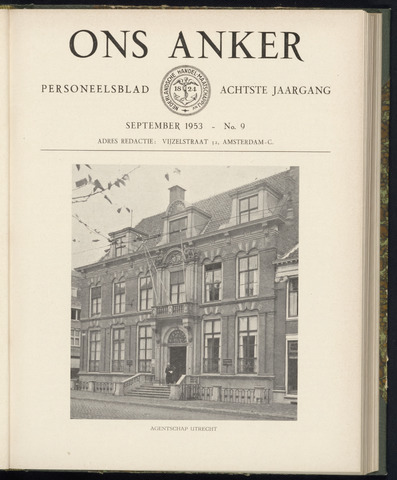 Nederlandsche Handel-Maatschappij - Ons Anker 1953-09-01