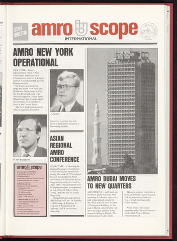 Amro Bank - Amroscoop International 1980-03-01