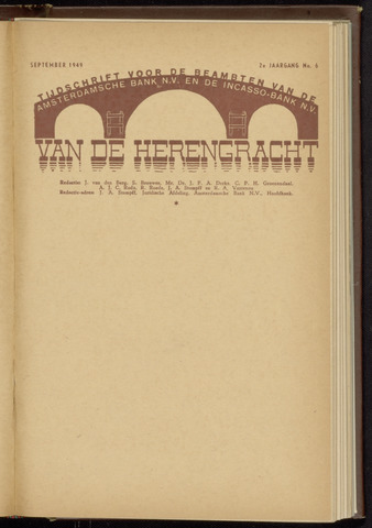 Amsterdamsche Bank - Van de Herengracht 1949-09-01