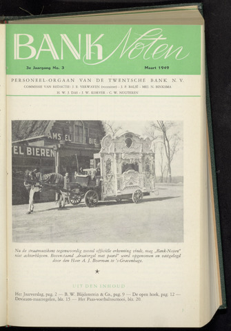 De Twentsche Bank - Banknoten 1949-03-01