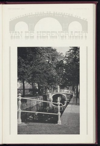 Amsterdamsche Bank - Van de Herengracht 1958-09-01