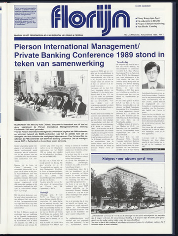 Pierson, Heldring & Pierson - Florijn 1989-08-01