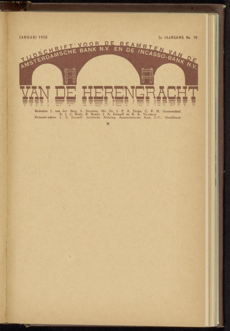 Amsterdamsche Bank - Van de Herengracht 1950-01-01