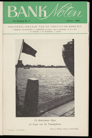 De Twentsche Bank - Banknoten 1960-02-01