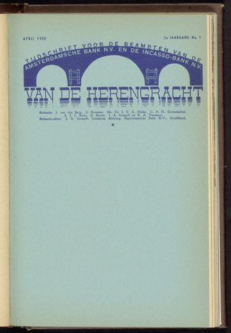 Amsterdamsche Bank - Van de Herengracht 1950-04-01