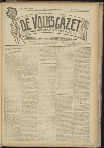De Volksgazet 1907-07-28