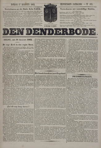 De Denderbode 1862-08-17