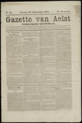 De Gazet van Aalst 1872-09-29