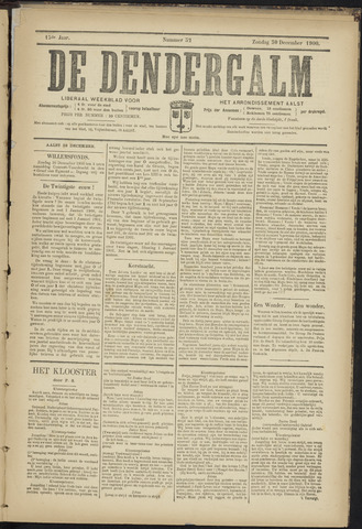 De Dendergalm 1900-12-30