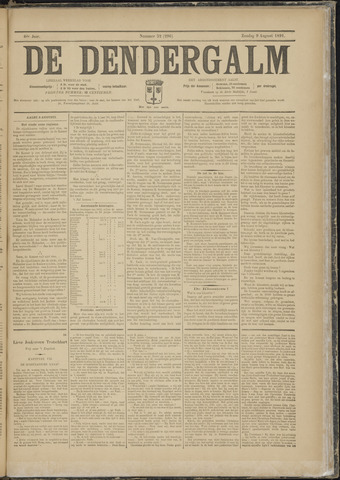 De Dendergalm 1891-08-09