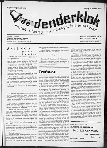 Denderklok 1971-10-01