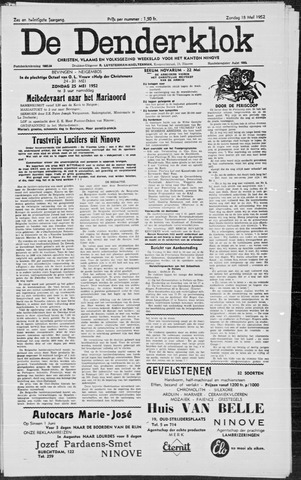 Denderklok 1952-05-18