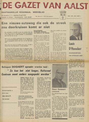 De Gazet van Aalst 1974-04-27