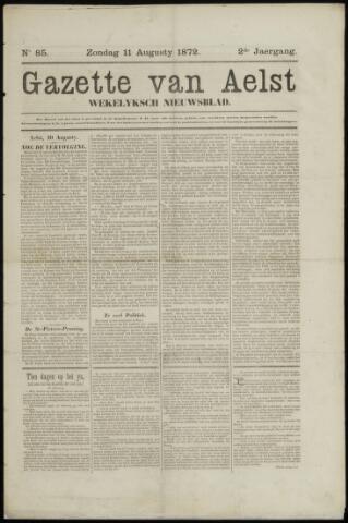 De Gazet van Aalst 1872-08-11