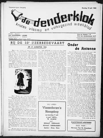 Denderklok 1960-07-10