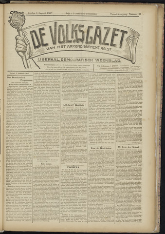 De Volksgazet 1907-08-04