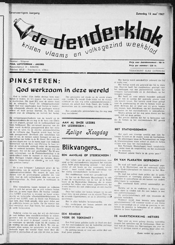 Denderklok 1967-05-13