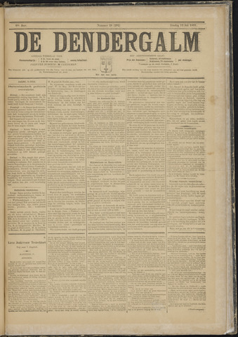 De Dendergalm 1891-07-12