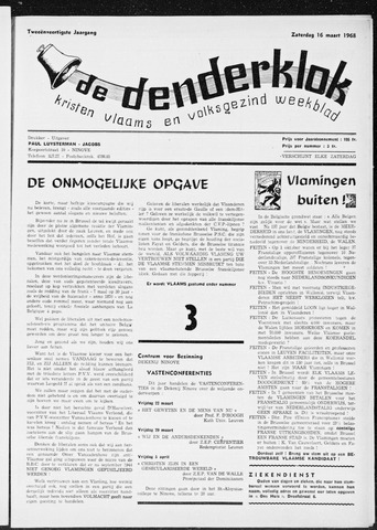 Denderklok 1968-03-16